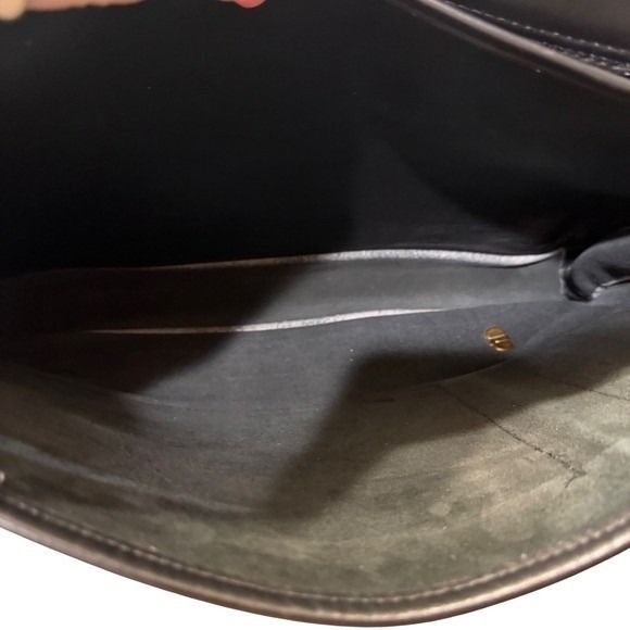 Vintage Coach Vantage 90s Black Leather Briefcase Rare Style 5274 NYC - Picture 12 of 16